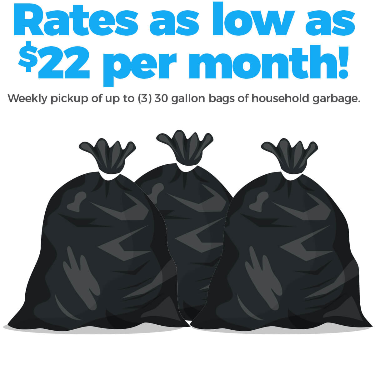 Hook Company Garbage Service Pricing